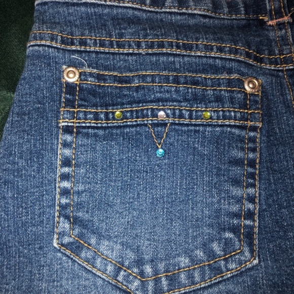 Jean Skirt Ruffles Crystal - Picture 4 of 6
